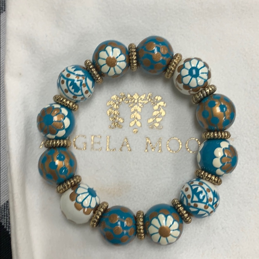 Angela Moore Hand-painted bracelet